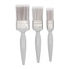 Harris Essentials 3pk Paint Brushes Set For Walls & Ceilings DIY Or Professional