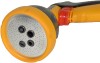 Hozelock Multi Pattern Spray Gun Nozzle For Hose Pipes With Water Flow Control