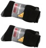 6 x Pairs Of Blackrock Boot Socks Black & Grey Warm & Tough Work Wear Size 6-12