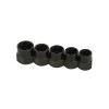 5pc Damaged Nut/bolt Remover Set 14mm To 19mm Twist Socket Easy Out Extractor