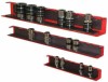 3 Piece Magnetic Socket Holder Tray Rack Rail Shallow Deep 1/2'' 3/8'' 1/4