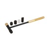 Hobby Hammer Set With Screw On Interchangeable Multi Heads Tips