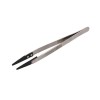 Tweezers With Plastic Tips 40mm Plastic Tip With 12mm Opening 160mm Long