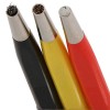 3pc Scratch Brush Set - Pen Style Fibreglass Brass & Steel Rust Dirt Removal