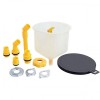 Spill-free Funnel With Accessory Kit For Diy Or Professional Use