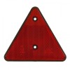 2x Triangle Red Reflectors Screw Fit Rear Pair for Trailers Caravans Gatepost