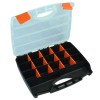15 Compartment Professional Tool Organiser Case Box Storage Screw Nail Nut Bolt