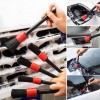 5Pcs Car Detailing Brush Set Detail For Cleaning Wheels Engine Emblems Air Vents