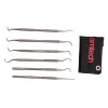 6pc Stainless Steel Double Ended Hook And Probe Set