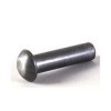 Quality British Made 1/4'' x  1'' Steel round head Rivets pack of 10
