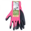 Women's Soft N' Care Flora Gardening Diy Gloves Pink Size 8 M