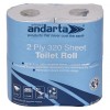 AAndarta 2ply 320 Sheet Toilet Rolls 36 Rolls 100% Recycled & Embossed Bulk Buy