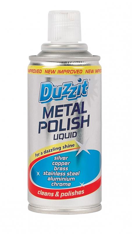 Liquid Metal Polish Cleaner Silver Steel Stainless Brass Copper 120ml