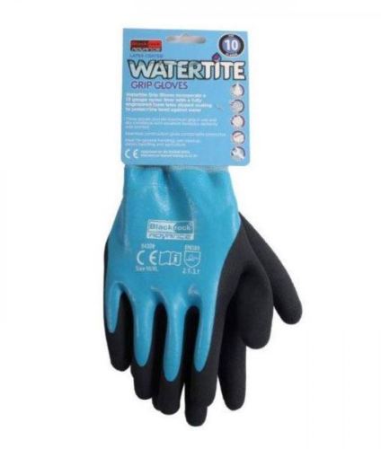 Blackrock Advanced Watertite Waterproof Work Grip Gloves Size 9 L