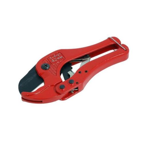 Ratchet Action Vinyl Pipe Tube Cutter Tool For Pvc Or Plastic Pipes