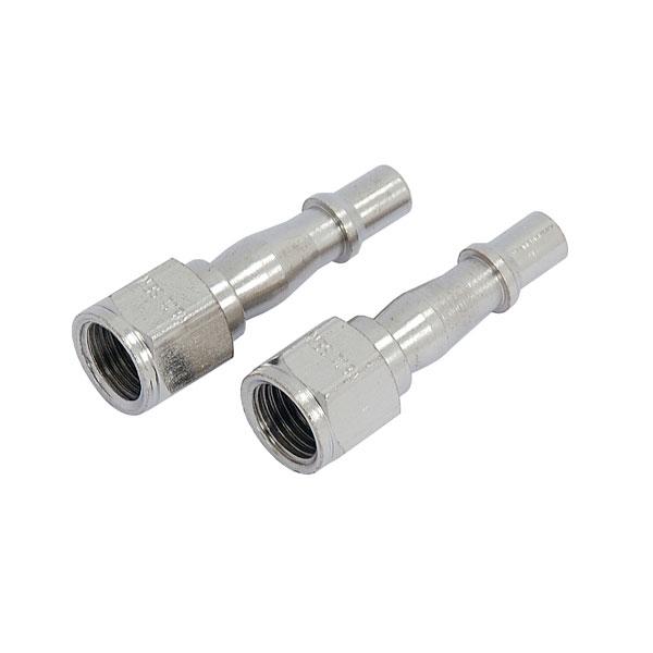 2pc Female Airline Pcl Fitting 1/4'' Bsp Thread