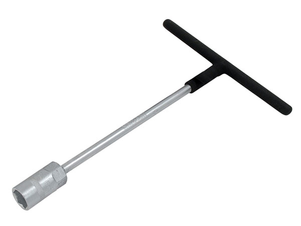 19mm T-type Handle Socket Wrench Deep Reach Nut Driver Soft Grip T-bar