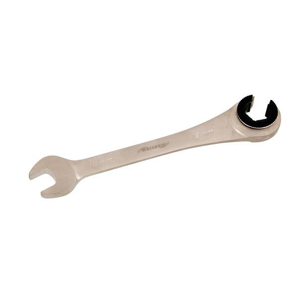 Ratchet And Standard Open End Flare Nut Wrench Spanner Size 19mm