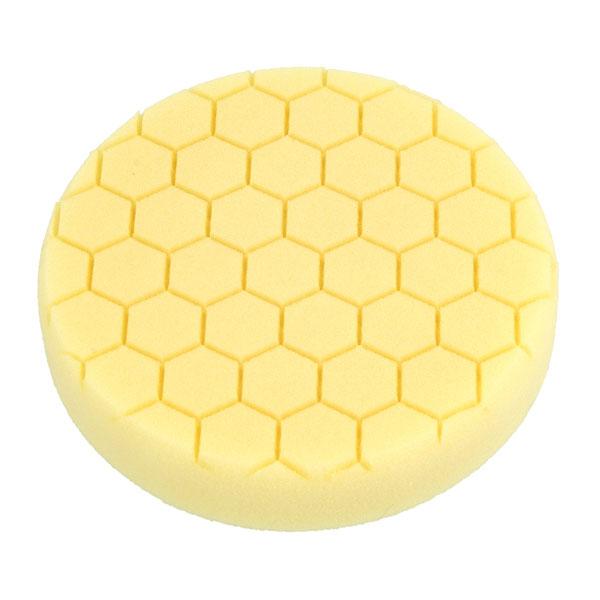 6'' / 150mm Medium soft Hexagon Polishing foam Pad velkro back