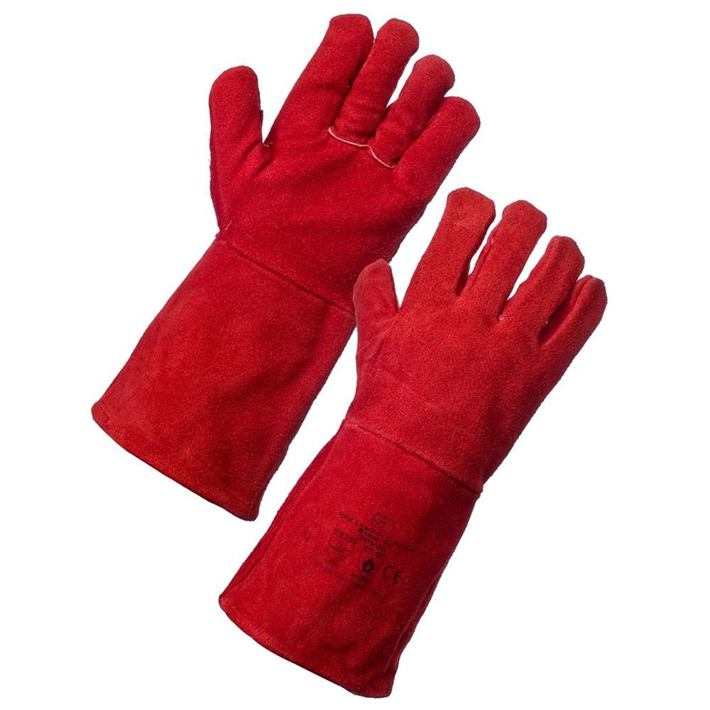 Welding Gauntlets, Heat Resistant Gloves, Good Quality
