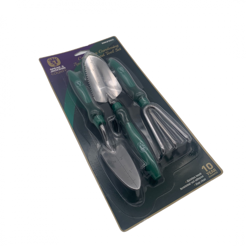 Spear and Jackson Mini Hand Tool Set For Delicate Plants Seedlings Window Boxes