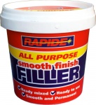 All Purpose Filler Interior Or Exterior Use White Smooth 500g Tub Ready Mixed