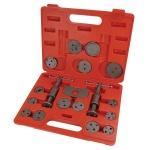 18 Piece Brake Piston Caliper Rewind Tool Set - Left & Right Wind & Push Back