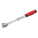 8''-12'' Extendable Ratchet Handle 3/8'' Square Drive Soft Grip