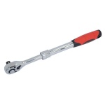 11''-17'' Extendable Ratchet Handle 1/2'' Square Drive Soft Grip