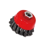 65mm Twist Knot Wire Wheel Cup Brush For 115mm Angle Grinder