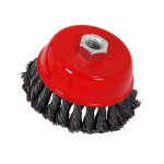 100mm Twist Knot Wire Wheel Cup Brush For 115mm Angle Grinder