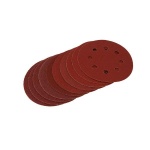 10pc 115mm Sanding Discs Pre-punched Aluminium Oxide