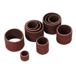 12pc Mixed Grit Sanding Drum Replacement Sleeves - 1/2'' 3/4'' 1'' & 1-1/4''