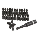 26pc Impact Bit Holder Set Drill Driver Screwdriver 25mm PZ2 Pozi Drive