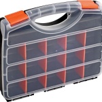 15 Compartment Professional Tool Organiser Case Box Storage Screw Nail Nut Bolt