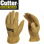 Cutter Work Gardening Gloves Water Repellent 100% Leather Thorn-Proof Medium