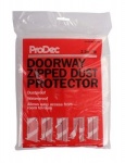 Prodec Zipped Doorway Door Protector Kit Waterproof Dust Cover Sheet