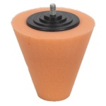 Sealey Buffing & Polishing Foam Cone for wheels etc Orange/Firm